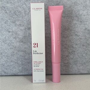 Clarins Lip Perfector~21 Soft Pink Glow NIB
